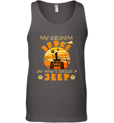My Broom Broke So Now I Drive A Jeep Funny Witch Halloween Men's Tank Top Men's Tank Top - jonhlittlestore88
