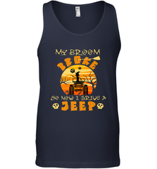 My Broom Broke So Now I Drive A Jeep Funny Witch Halloween Men's Tank Top Men's Tank Top - jonhlittlestore88