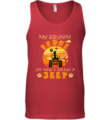 My Broom Broke So Now I Drive A Jeep Funny Witch Halloween Men's Tank Top Men's Tank Top - jonhlittlestore88