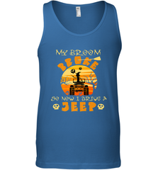 My Broom Broke So Now I Drive A Jeep Funny Witch Halloween Men's Tank Top Men's Tank Top - jonhlittlestore88