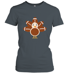 Funny Football Turkey Fall Thanksgiving Football Women's T-Shirt Women's T-Shirt - jonhlittlestore88