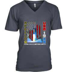 Apollo 11 50th Anniversary Moon Landing 1969 2019 Science Men's V-Neck Men's V-Neck - jonhlittlestore88