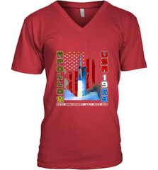 Apollo 11 50th Anniversary Moon Landing 1969 2019 Science Men's V-Neck Men's V-Neck - jonhlittlestore88