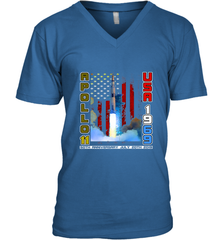 Apollo 11 50th Anniversary Moon Landing 1969 2019 Science Men's V-Neck Men's V-Neck - jonhlittlestore88