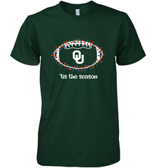 NFL Oklahoma Sooners Football And Christmas Lights Men's Premium T-Shirt Men's Premium T-Shirt - jonhlittlestore88