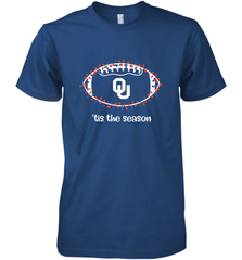 NFL Oklahoma Sooners Football And Christmas Lights Men's Premium T-Shirt Men's Premium T-Shirt - jonhlittlestore88