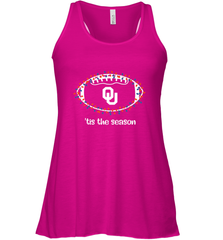 NFL Oklahoma Sooners Football And Christmas Lights Women's Racerback Tank Women's Racerback Tank - jonhlittlestore88