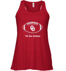 NFL Oklahoma Sooners Football And Christmas Lights Women's Racerback Tank Women's Racerback Tank - jonhlittlestore88
