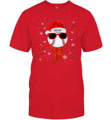San Diego Padres Logo Christmas Baseball Player Glasses Santa Hat Pajama Gift Men's T-Shirt Men's T-Shirt - jonhlittlestore88