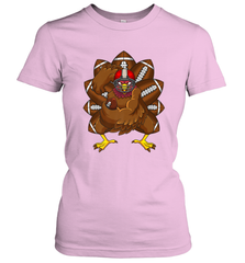 Cool Turkey Football Feathers Funny Thanksgiving Sports Women's T-Shirt Women's T-Shirt - jonhlittlestore88