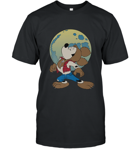 Disney Mickey Mouse Werewolf Halloween Costume Men's T-Shirt Men's T-Shirt / Black / S Men's T-Shirt - jonhlittlestore88