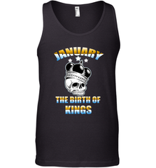 Kings Are Born In January Birthday For Men Men's Tank Top Men's Tank Top - jonhlittlestore88