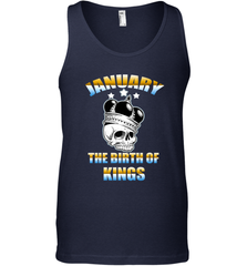 Kings Are Born In January Birthday For Men Men's Tank Top Men's Tank Top - jonhlittlestore88