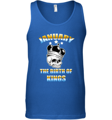 Kings Are Born In January Birthday For Men Men's Tank Top Men's Tank Top - jonhlittlestore88