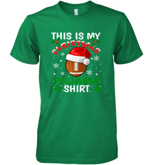 NFL This Is My Football Christmas Pajama Gift Football Lover Men's Premium T-Shirt Men's Premium T-Shirt - jonhlittlestore88