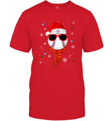 Toronto Blue Jays LogoChristmas Baseball Player Glasses Santa Hat Pajama Gift Men's T-Shirt Men's T-Shirt - jonhlittlestore88