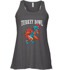 Cool Turkey Bowl _ Funny Thanksgiving Football Player Women's Racerback Tank Women's Racerback Tank - jonhlittlestore88