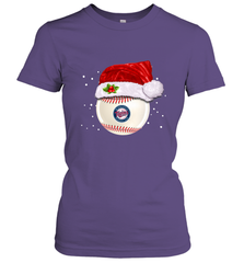 Minnesota Twins Logo Baseball Ball Christmas Santa Hat Xmas Sport Funny Snow Women's T-Shirt Women's T-Shirt - jonhlittlestore88