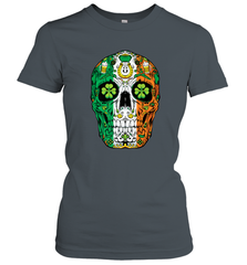Sugar Skull Leprechaun T Shirt St Patricks Day Women Men Tee Women's T-Shirt Women's T-Shirt - jonhlittlestore88