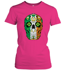 Sugar Skull Leprechaun T Shirt St Patricks Day Women Men Tee Women's T-Shirt Women's T-Shirt - jonhlittlestore88