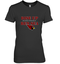 Arizona Cardinals NFL Rise Up Red Sea Women's Premium T-Shirt