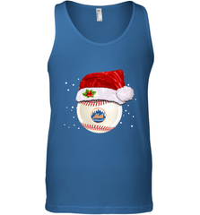 New York Mets Logo Baseball Ball Christmas Santa Hat Xmas Sport Funny Snow Men's Tank Top Men's Tank Top - jonhlittlestore88