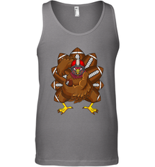 Cool Turkey Football Feathers Funny Thanksgiving Sports Men's Tank Top Men's Tank Top - jonhlittlestore88