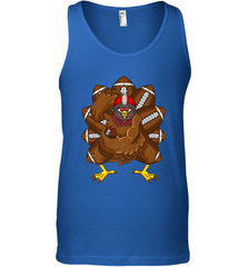 Cool Turkey Football Feathers Funny Thanksgiving Sports Men's Tank Top Men's Tank Top - jonhlittlestore88