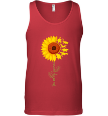 You're My Sunshine Sunflower Dinosaur T Rex Men's Tank Top Men's Tank Top - jonhlittlestore88