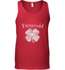 Vintage Fitzgerald Irish Shamrock St Patty's Day Men's Tank Top Men's Tank Top - jonhlittlestore88