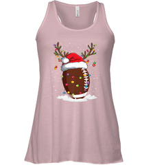NFL Christmas Football Reindeer Funny Santa Hat Xmas Kids Gift Women's Racerback Tank Women's Racerback Tank - jonhlittlestore88