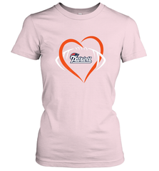NFL New England Patriots Heart Love Football Women's T-Shirt Women's T-Shirt - jonhlittlestore88
