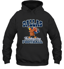 Dallas Thanksgiving Day Funny Turkey Playing Texas Football Premium T Shirt Hooded Sweatshirt Hooded Sweatshirt - jonhlittlestore88