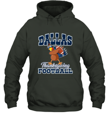 Dallas Thanksgiving Day Funny Turkey Playing Texas Football Premium T Shirt Hooded Sweatshirt Hooded Sweatshirt - jonhlittlestore88