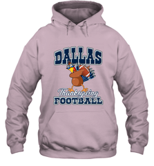 Dallas Thanksgiving Day Funny Turkey Playing Texas Football Premium T Shirt Hooded Sweatshirt Hooded Sweatshirt - jonhlittlestore88