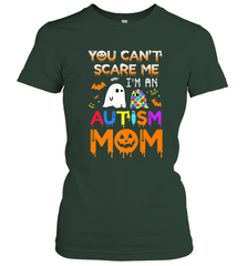 You Can't Scare Me I'm An Autism Mom Ghost Awareness Funny Women's T-Shirt Women's T-Shirt - jonhlittlestore88