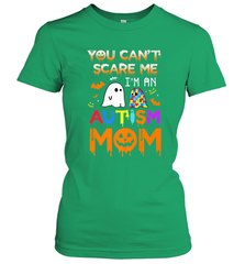You Can't Scare Me I'm An Autism Mom Ghost Awareness Funny Women's T-Shirt Women's T-Shirt - jonhlittlestore88