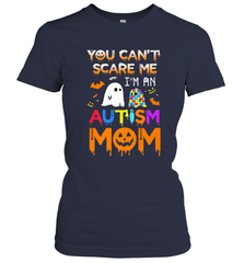 You Can't Scare Me I'm An Autism Mom Ghost Awareness Funny Women's T-Shirt Women's T-Shirt - jonhlittlestore88