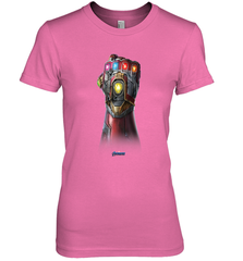 Marvel Avengers Endgame Infinity Stone Gauntlet Color Logo Women's Premium T-Shirt Women's Premium T-Shirt - jonhlittlestore88