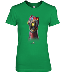Marvel Avengers Endgame Infinity Stone Gauntlet Color Logo Women's Premium T-Shirt Women's Premium T-Shirt - jonhlittlestore88