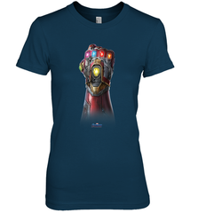 Marvel Avengers Endgame Infinity Stone Gauntlet Color Logo Women's Premium T-Shirt Women's Premium T-Shirt - jonhlittlestore88