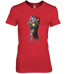 Marvel Avengers Endgame Infinity Stone Gauntlet Color Logo Women's Premium T-Shirt Women's Premium T-Shirt - jonhlittlestore88