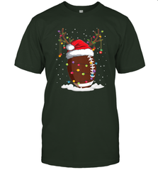 NFL Christmas Football Reindeer Funny Santa Hat Xmas Kids Gift Men's T-Shirt Men's T-Shirt - jonhlittlestore88