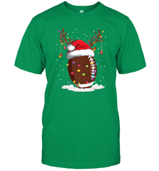 NFL Christmas Football Reindeer Funny Santa Hat Xmas Kids Gift Men's T-Shirt Men's T-Shirt - jonhlittlestore88