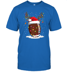 NFL Christmas Football Reindeer Funny Santa Hat Xmas Kids Gift Men's T-Shirt Men's T-Shirt - jonhlittlestore88