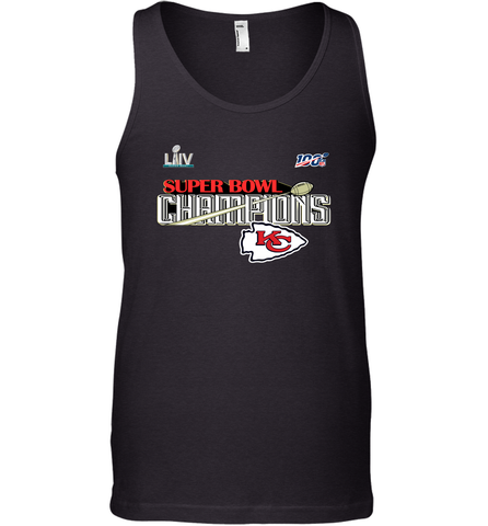 Youth Kansas City Chiefs NFL Pro Line by Fanatics Super Bowl LIV Champions Trophy Men's Tank Top Men's Tank Top / Black / XS Men's Tank Top - jonhlittlestore88
