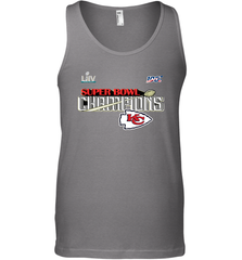 Youth Kansas City Chiefs NFL Pro Line by Fanatics Super Bowl LIV Champions Trophy Men's Tank Top Men's Tank Top - jonhlittlestore88