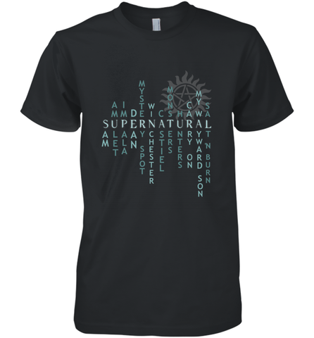 Supernatural For Men Woman Men's Premium T-Shirt Men's Premium T-Shirt / Black / XS Men's Premium T-Shirt - jonhlittlestore88