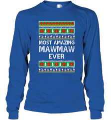 Xmas Gifts for Maw Maw Ugly Christmas gift idea Long Sleeve T-Shirt Long Sleeve T-Shirt - jonhlittlestore88