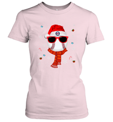 Minnesota Twins Logo Christmas Baseball Player Glasses Santa Hat Pajama Gift Women's T-Shirt Women's T-Shirt - jonhlittlestore88
